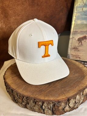 Tennessee Volunteers Hat | White & Orange Vols Snapback Cap 🧡